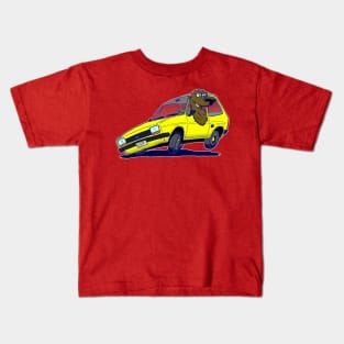 Ford Fiesta MK1 just the car Kids T-Shirt